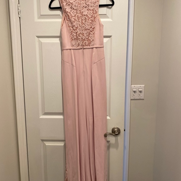 J Mendel evening gown with lace detail - Picture 5 of 6